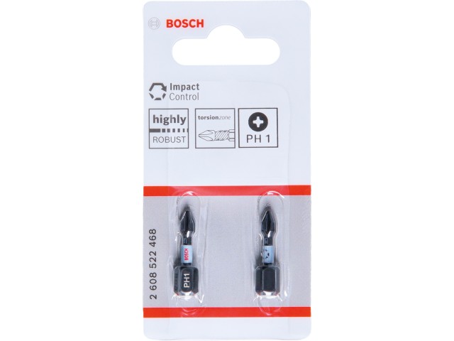 Vijačni nastavek Bosch PRO Phillips Impact, PH1, 25mm, 2608522468